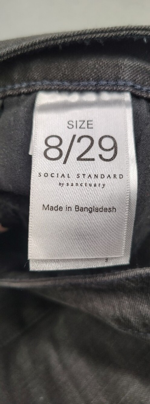 Social Standard By Sanctuary Pants - Size 8 Slim Straight NWT - Picture 7 of 13